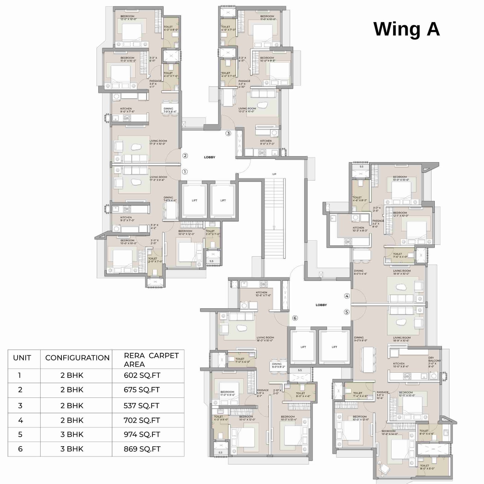 Arkade-Aspire-Floor-Plan-Wing-A